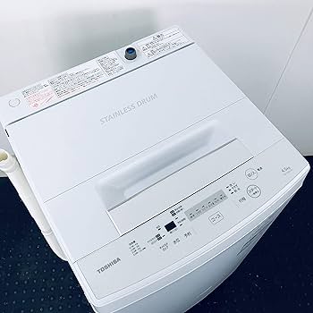 Amazon.co.jp: 東芝 全自動洗濯機 4.5kg ピュアホワイト AW-45M5